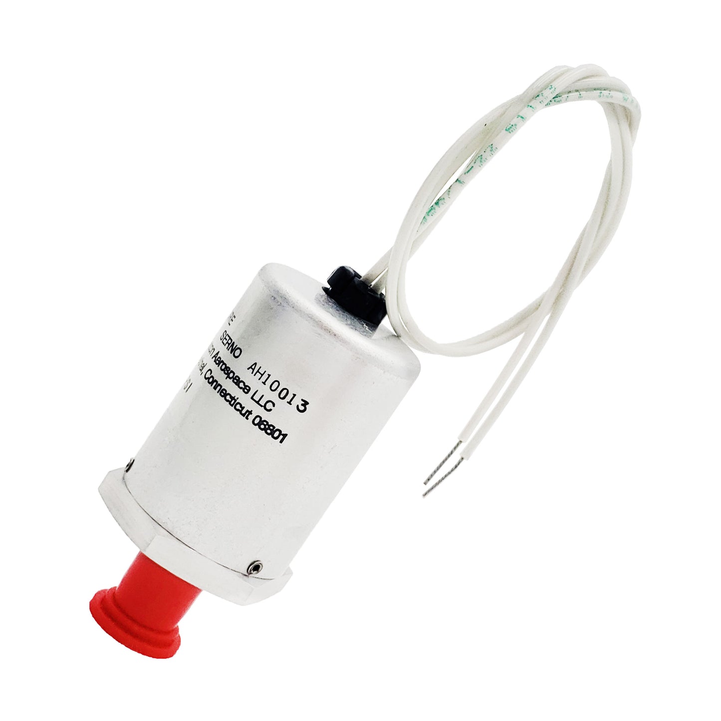 DIN 43650 connector with three-pin contacts on pressure switch
