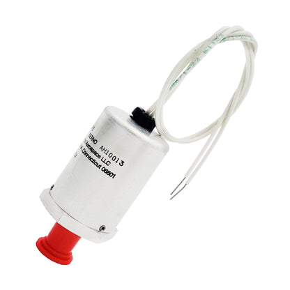 DIN 43650 connector with three-pin contacts on pressure switch