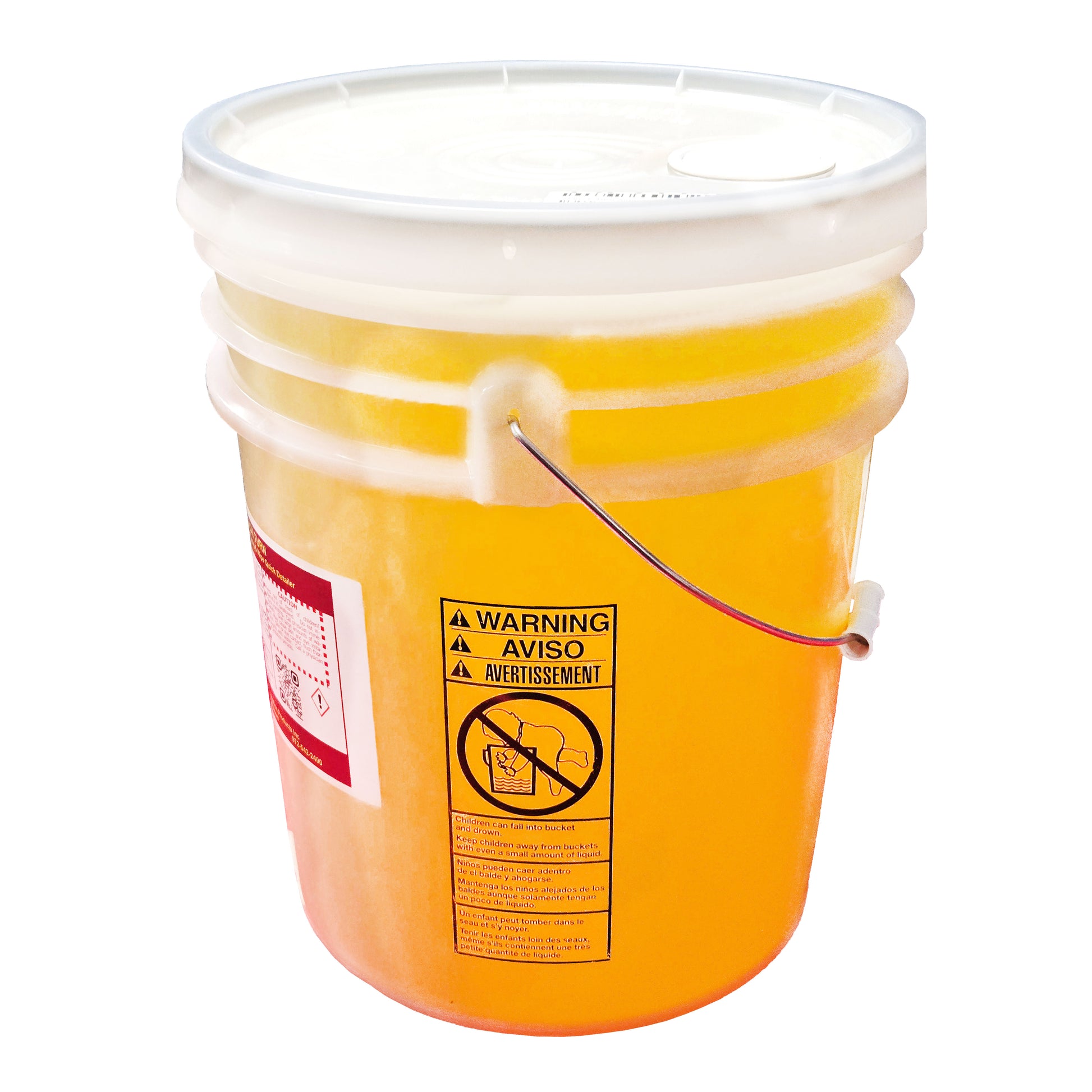 Jet Stream Quick Turn Detailing Spray – Back View Showing Usage Instructions and Warnings