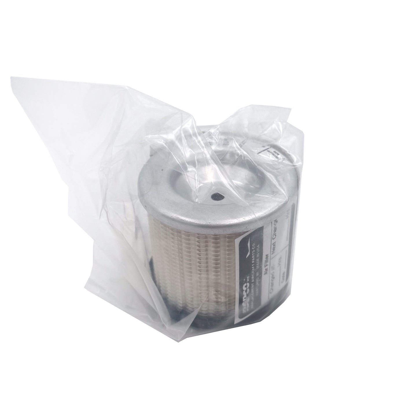 Rapco RA-D9-14-5 FAA/PMA vacuum filter – removed from box, full product view