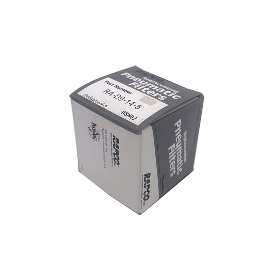 Rapco RA-D9-14-5 vacuum inlet filter – new, sealed in retail box