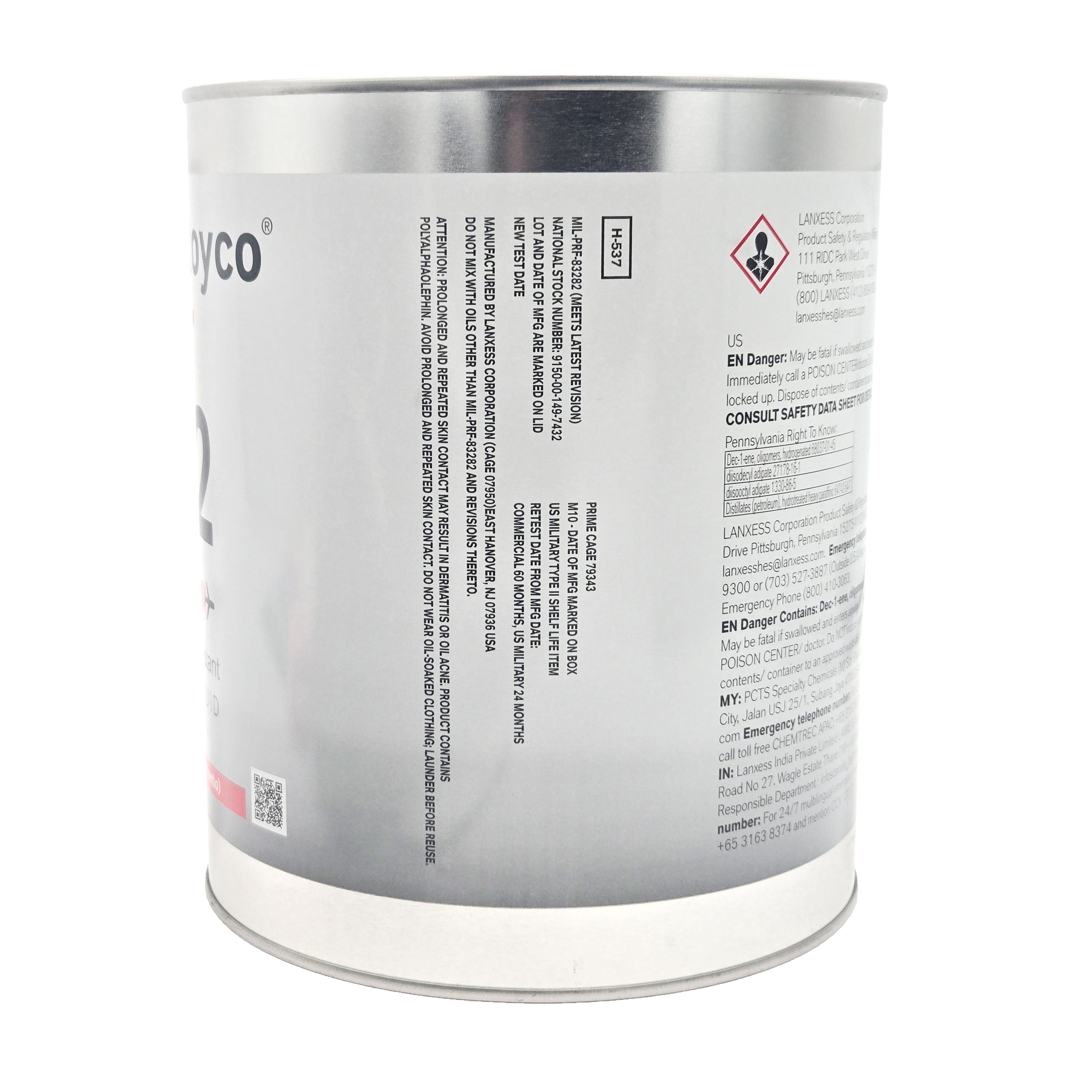 ROYCO® - 782 Synthetic Aircraft Hydraulic Fluid | MIL-PRF-83282D