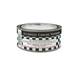 Side view of Met-All RP-8 Racing Polish 8oz tin with branding and label details