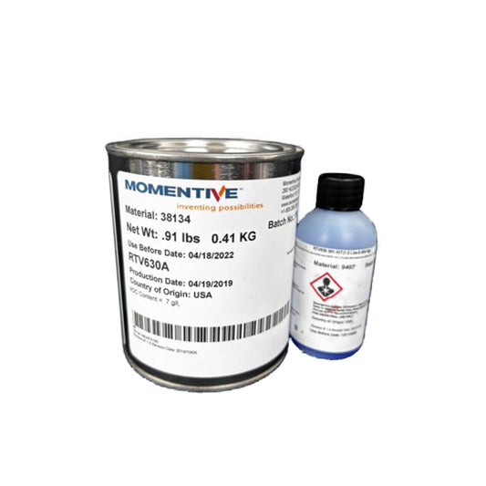 Momentive RTV630-1LB Two-Part Silicone Rubber Compound 1 lb Kit
