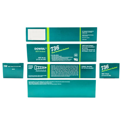 DOWSIL™ 736 Heat Resistant Sealant - High-Temperature RTV Adhesive
