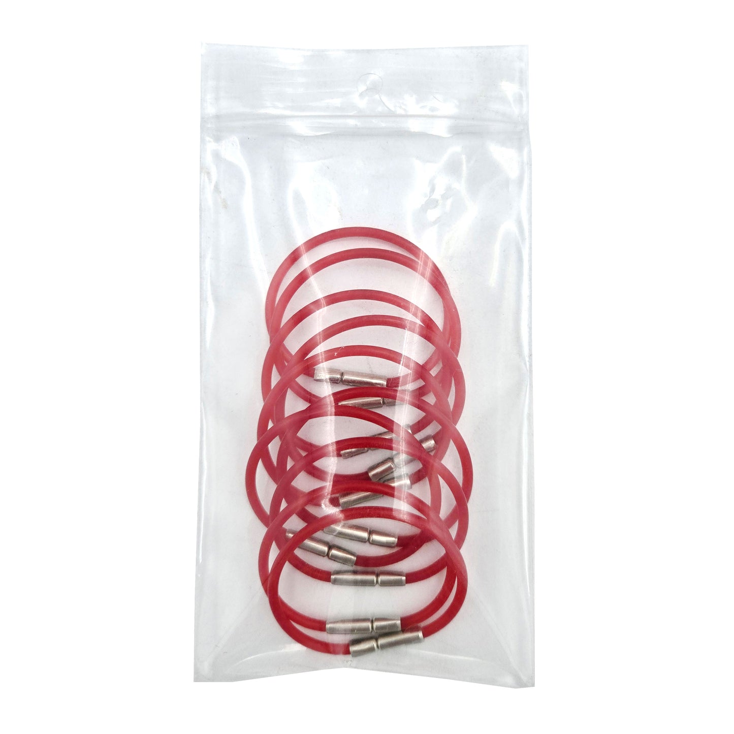 Advanced Pilot Products Flexi-Lock 1.75-inch Checklist Rings red, packaged set of 10 - reliable pilot checklist rings