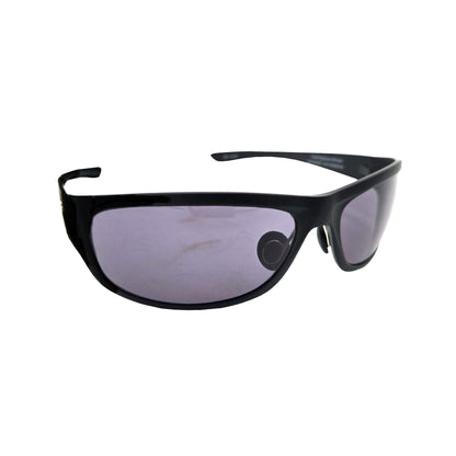 Golden Eagle Sport Sunglasses Z87 Matte Black with Solid Gray Tint (High Court) - impact-resistant protective eyewear