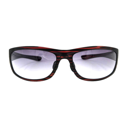 Golden Eagle Sport Sunglasses Z87 Satin Tortoise with Gradient Gray Tint front view - durable safety-rated sunglasses