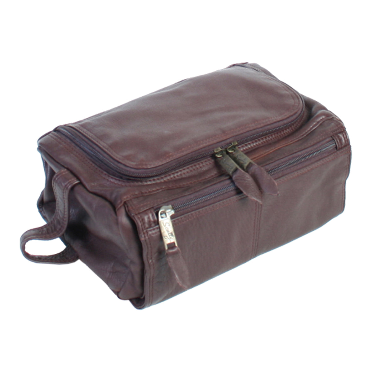 Scully Bag Rack Scully - Leather Shave Bag – Pilots HQ LLC.