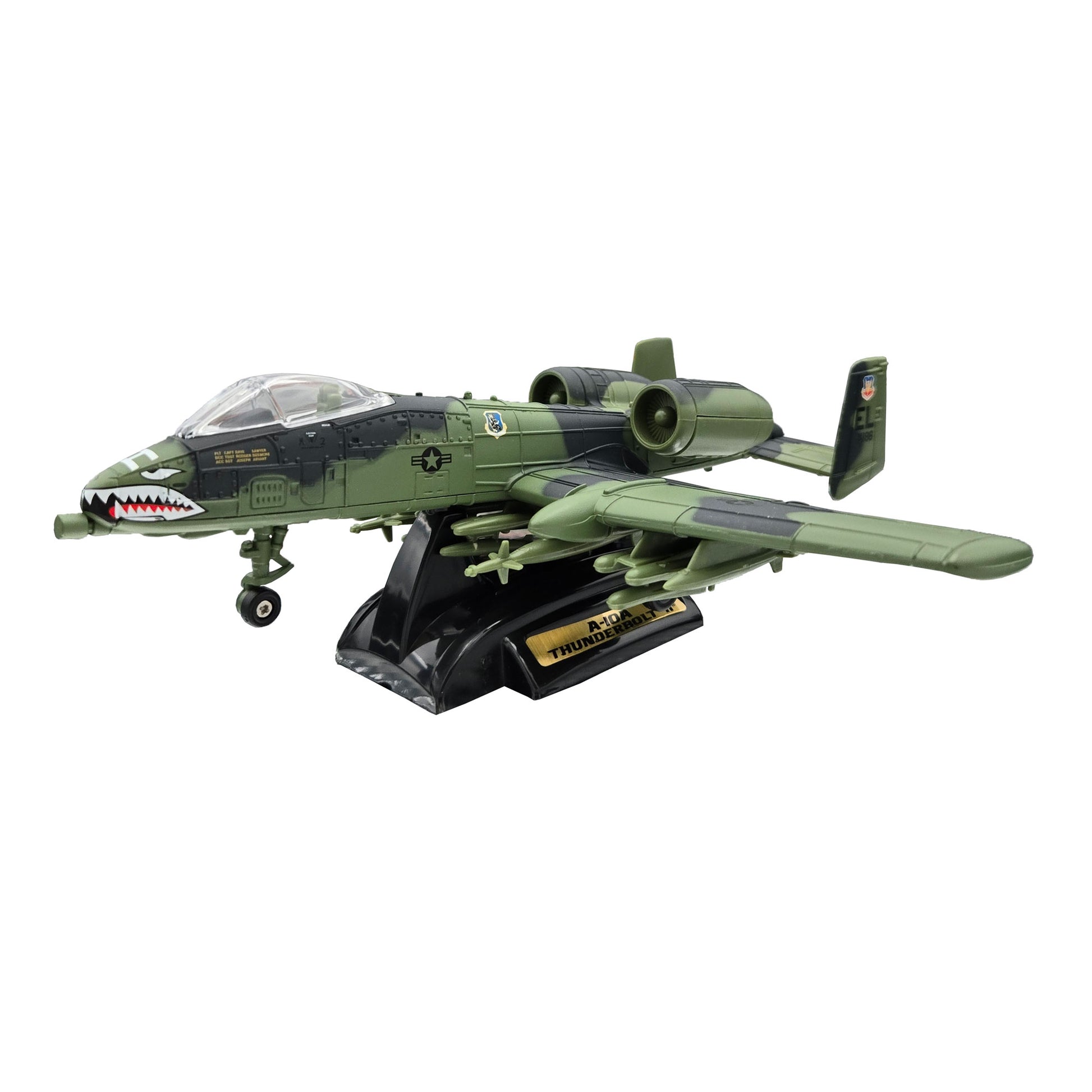 Smithsonian A-10A Thunderbolt II Model – Left Side View Showing Details and Decals