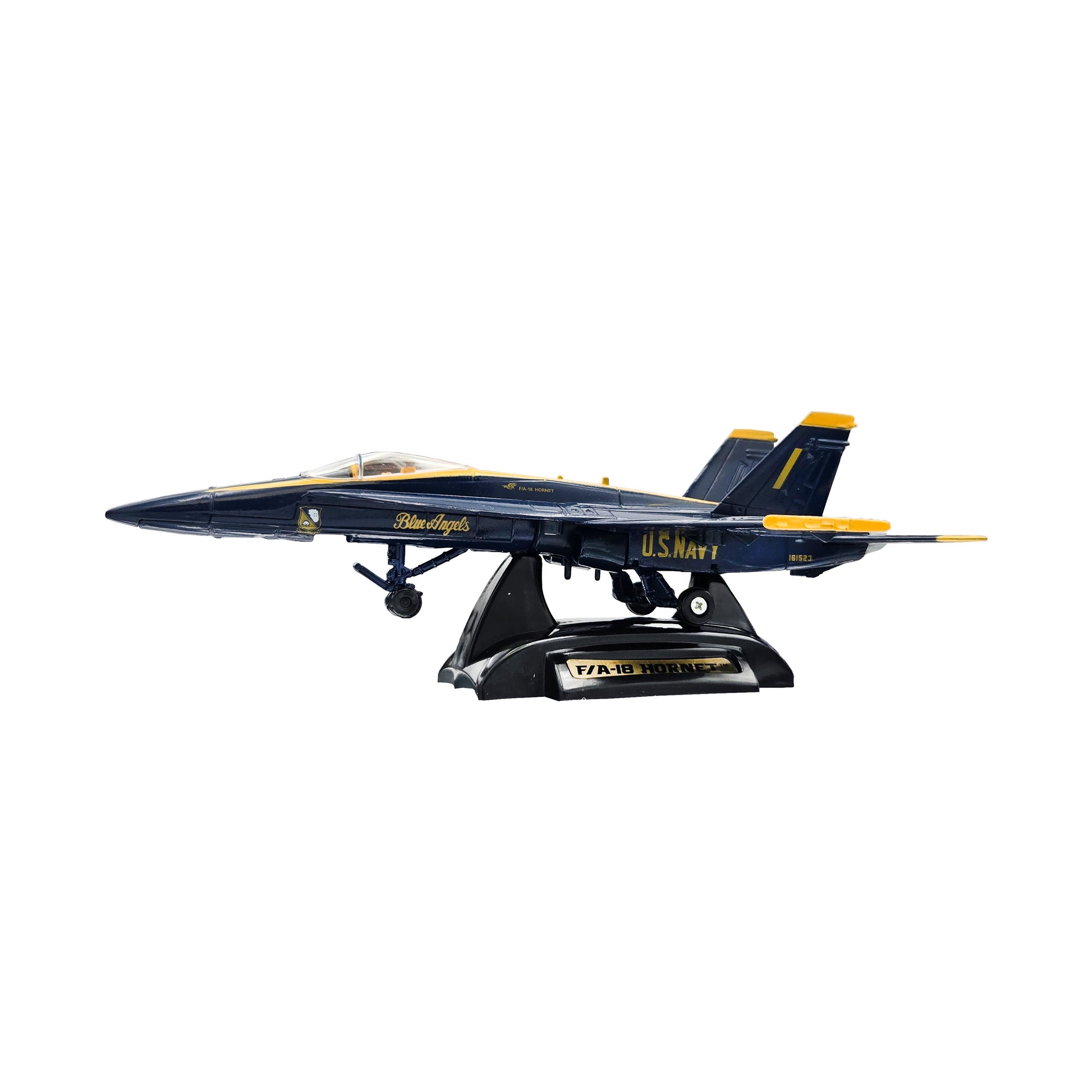 F/A-18 Hornet Blue Angels Model – Underside View Pointing Left