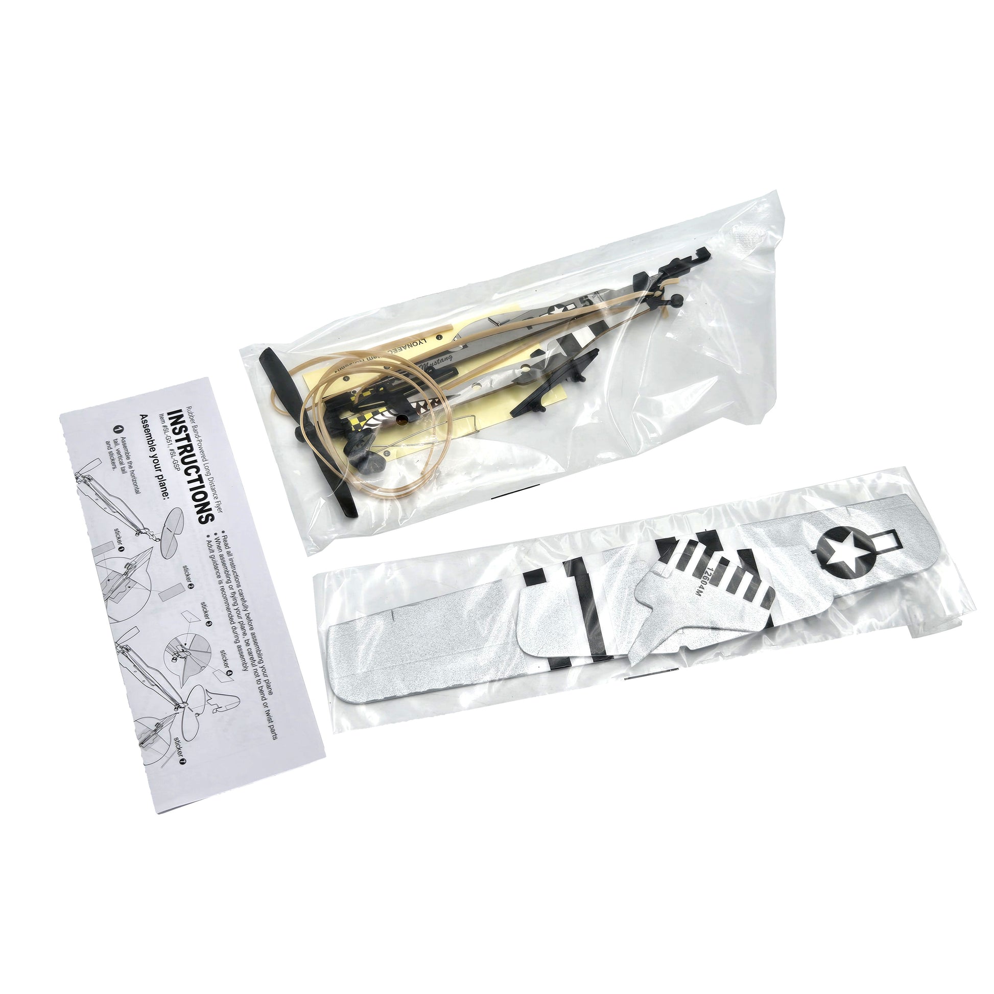 WowToyz Smithsonian P-51 Mustang Flyer – Unboxed Parts and Components Display