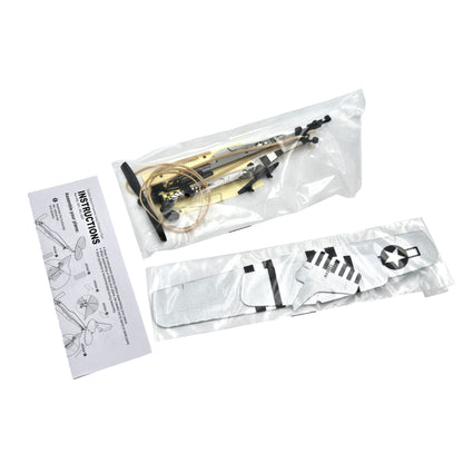 WowToyz Smithsonian P-51 Mustang Flyer – Unboxed Parts and Components Display