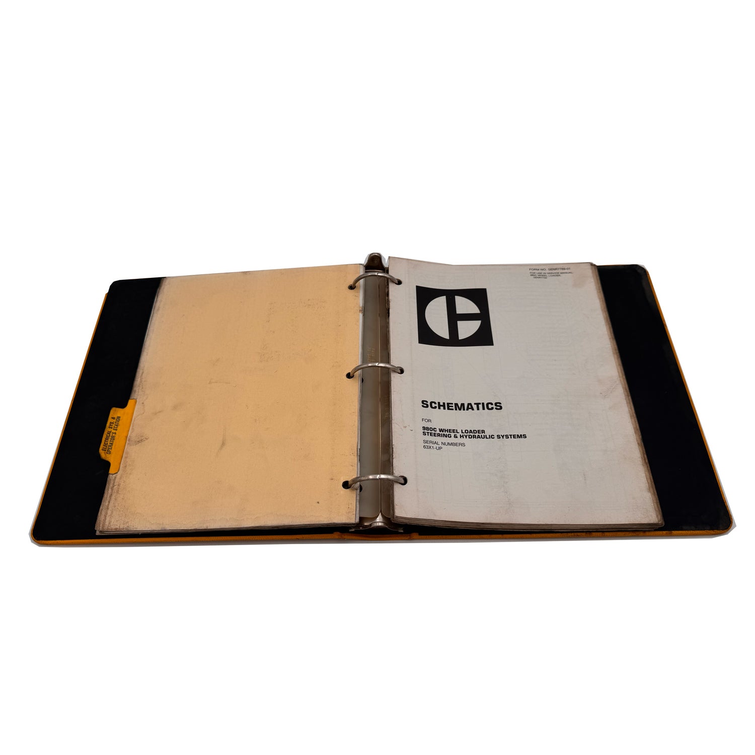 Caterpillar CAT 980C Wheel Loader Service Overhaul Repair Manual