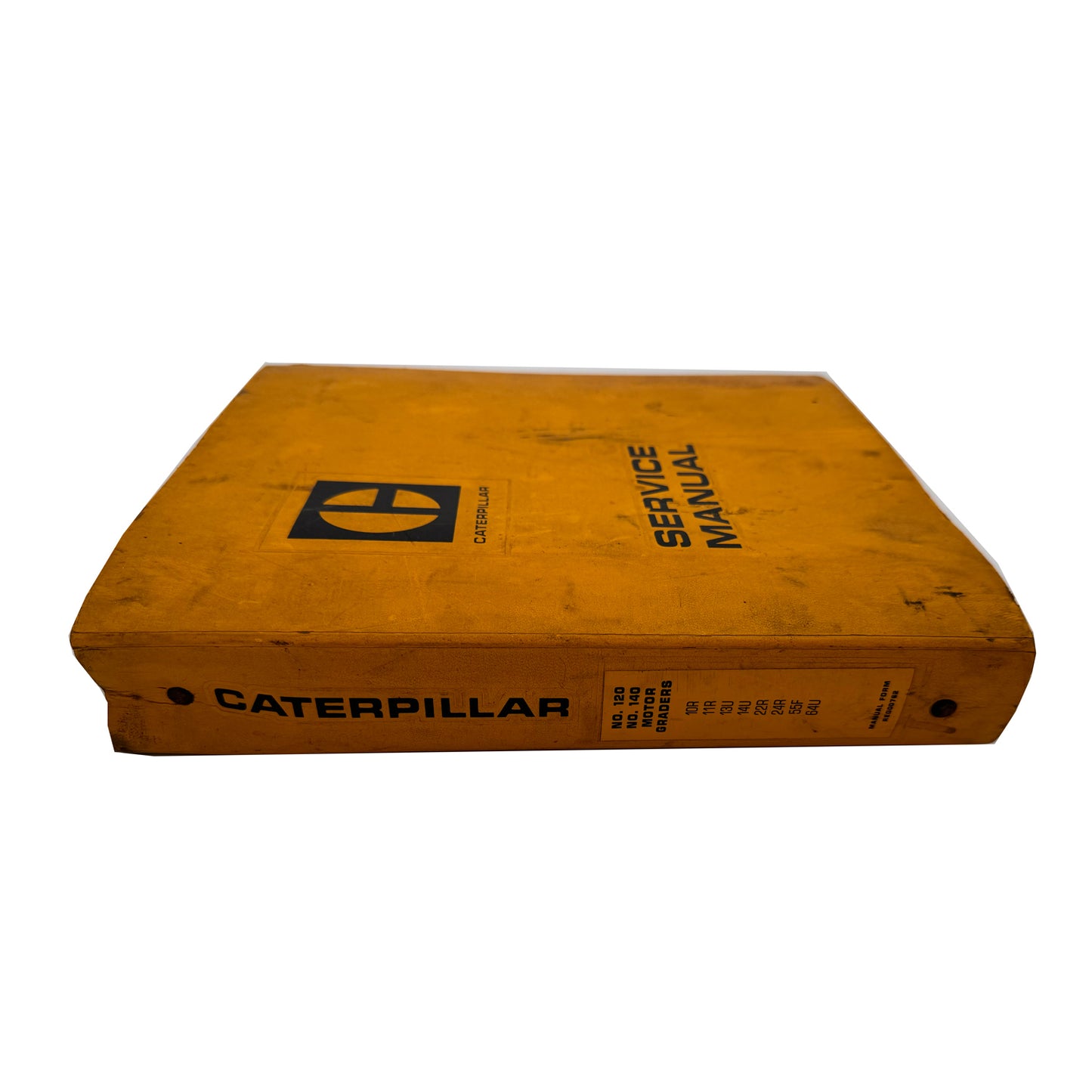 CAT Caterpillar No. 120 140 Motor Grader Service Shop Repair Book Manual