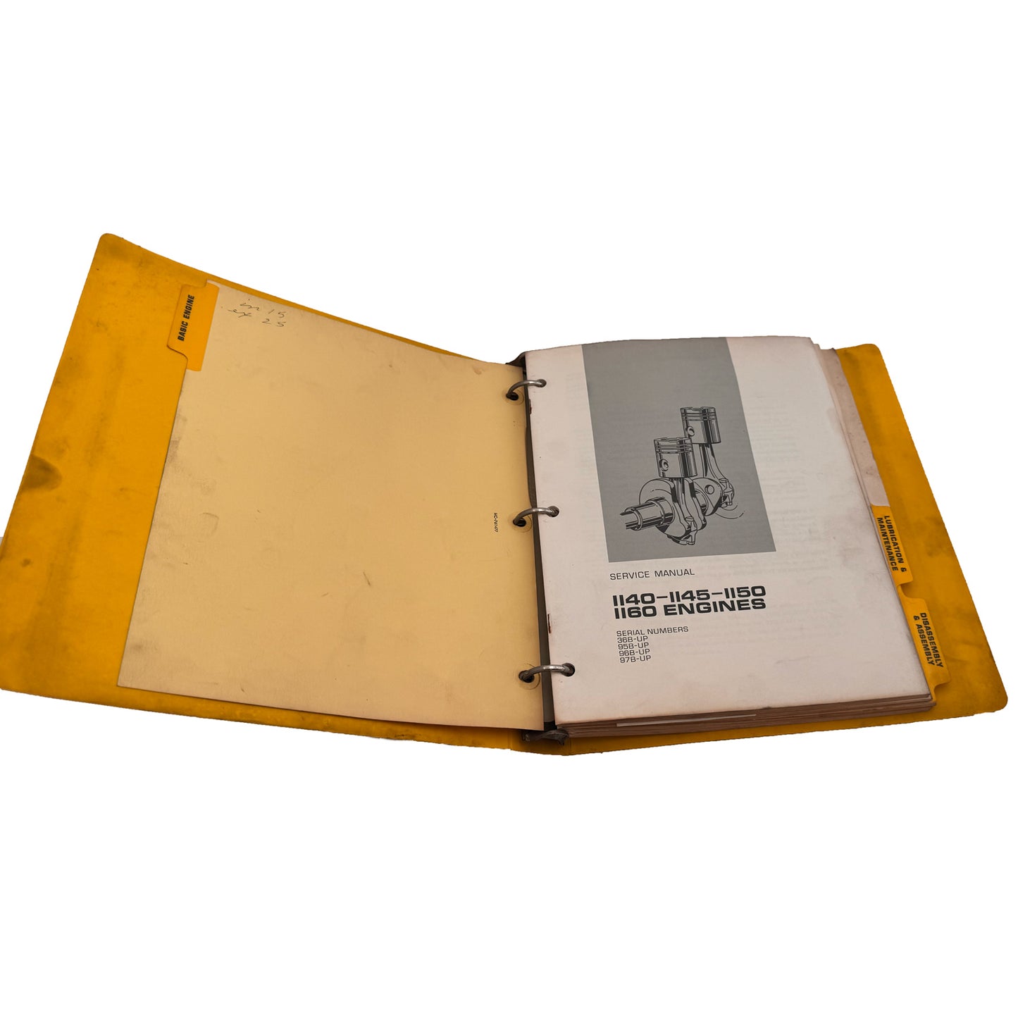 Caterpillar CAT 1140 1145 1150 1160 Truck Engine Service Repair Manual 36B 95B