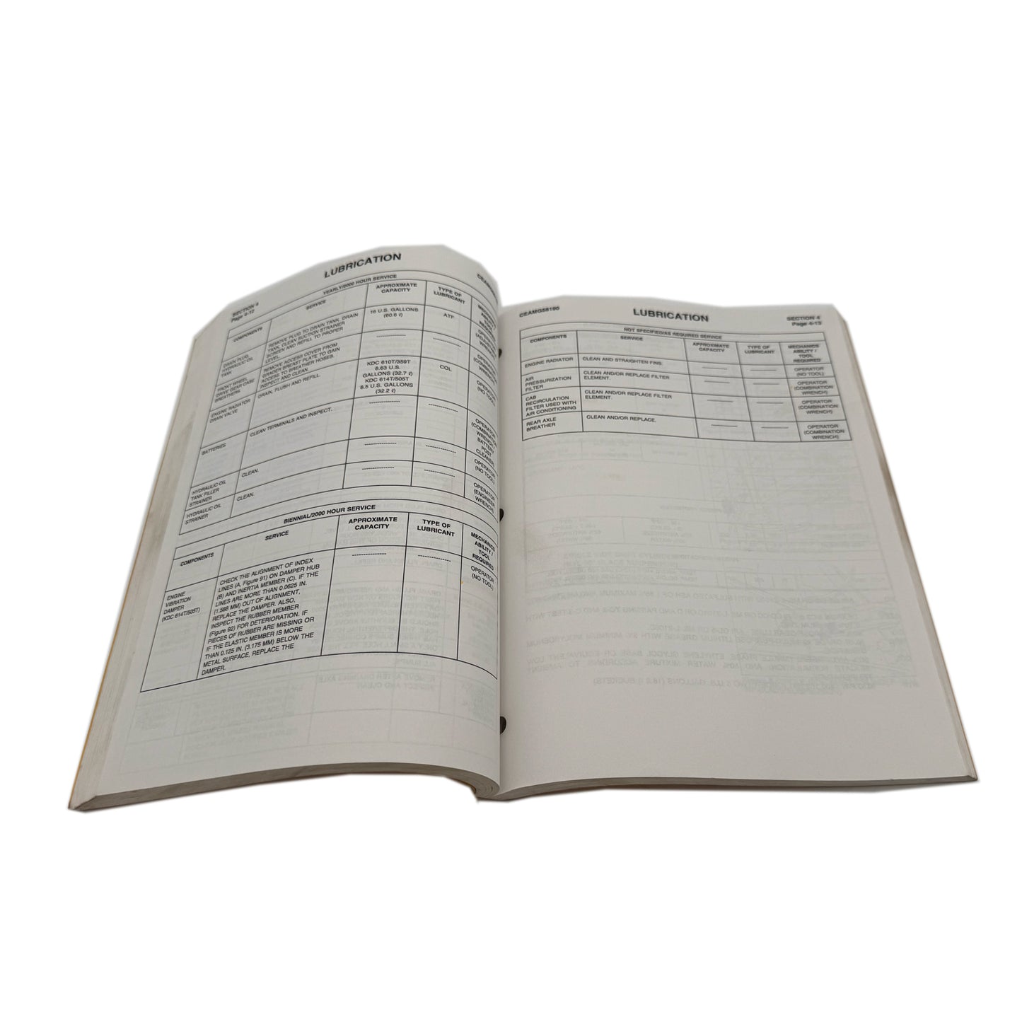Galion - 830, 850,870 Series B Grader Operation & Maintenance Manual | CEAMG58190