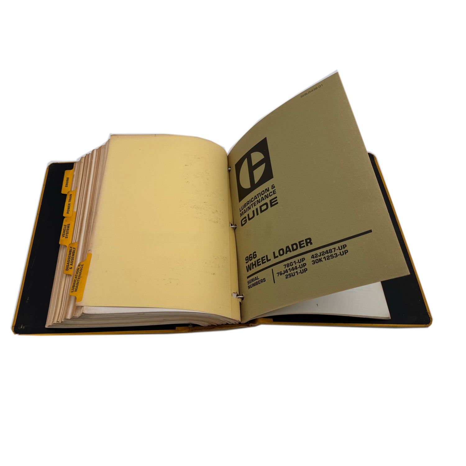 Caterpillar CAT 966 Wheel Loader Service Manual | REG00501-13