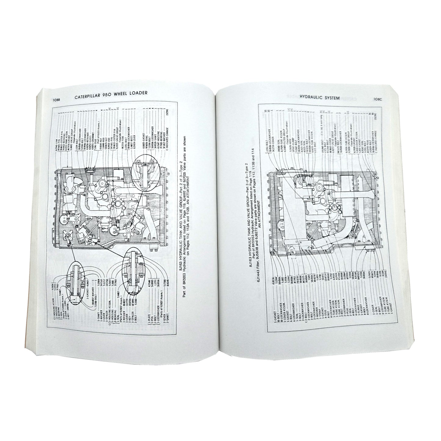 Caterpillar CAT 950 Wheel Loader Parts Manual | UEG0690S