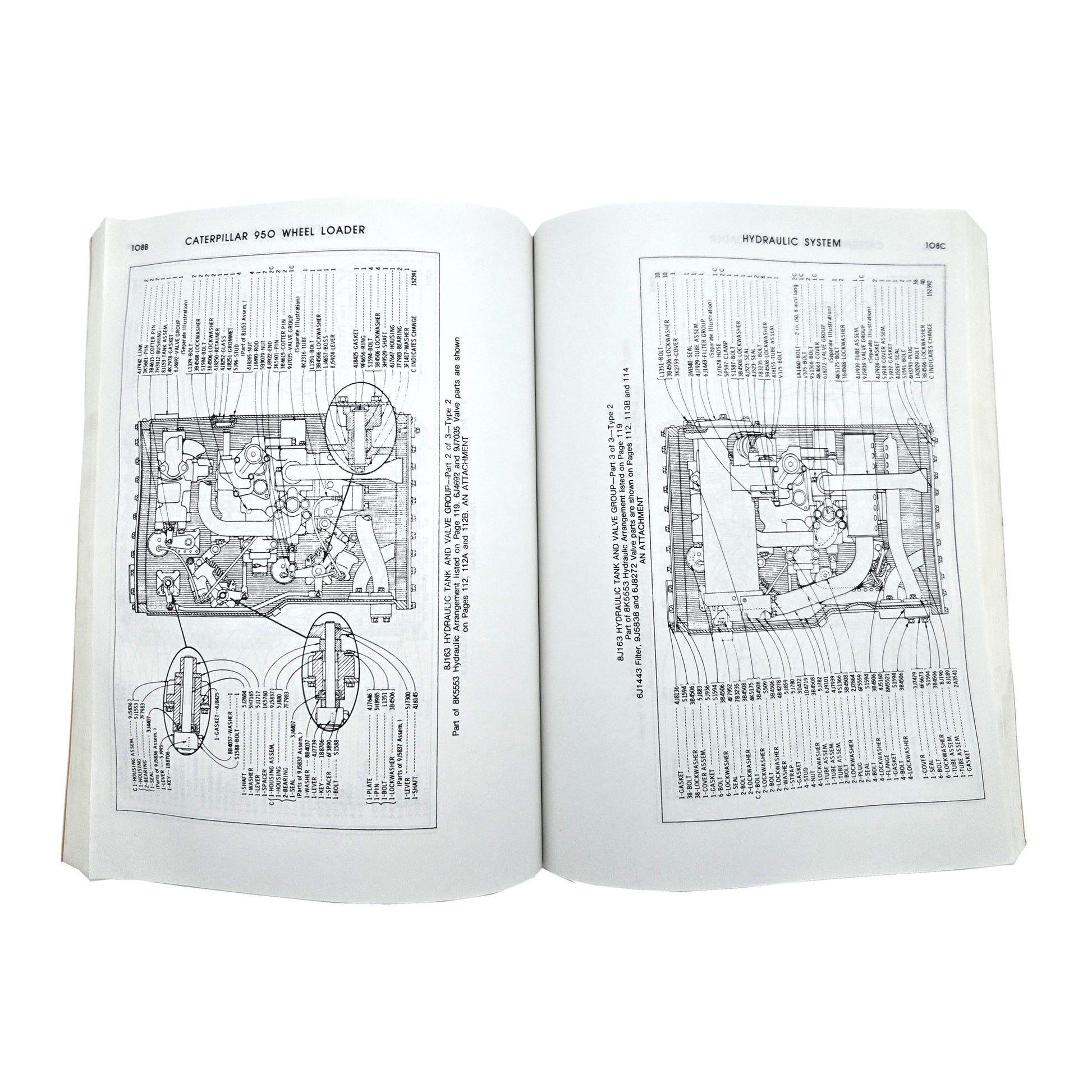 Caterpillar CAT 950 Wheel Loader Parts Manual | UEG0690S