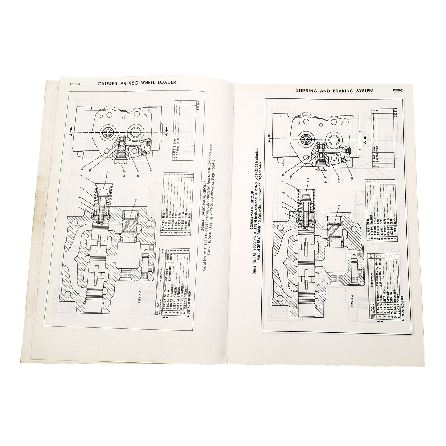 Caterpillar CAT 950 Wheel Loader Parts Manual | SEBP1048