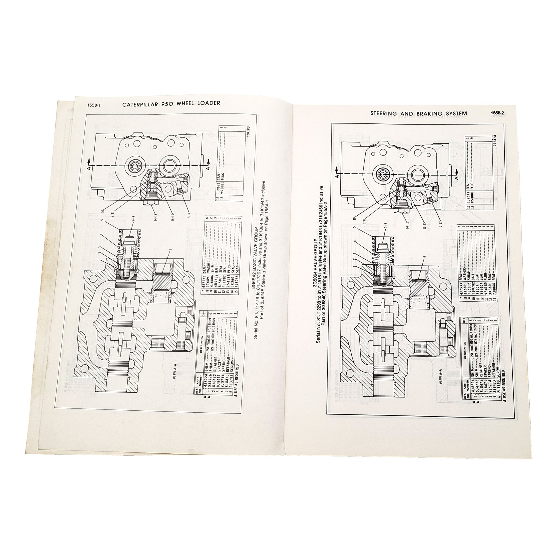 Caterpillar CAT 950 Wheel Loader Parts Manual | SEBP1048