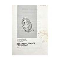 Cat Caterpillar 966C Wheel Loader Service Manual | 966C: Systems Operation Testing and Adjusting