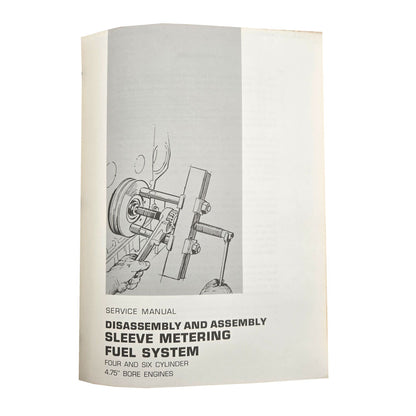 Caterpillar Cat 966 Wheel Loader Service Manual 30K 25U 42J 76J 78G Series |Sleeve Metering Fuel System: Service Manual - Disassembly and Assembly