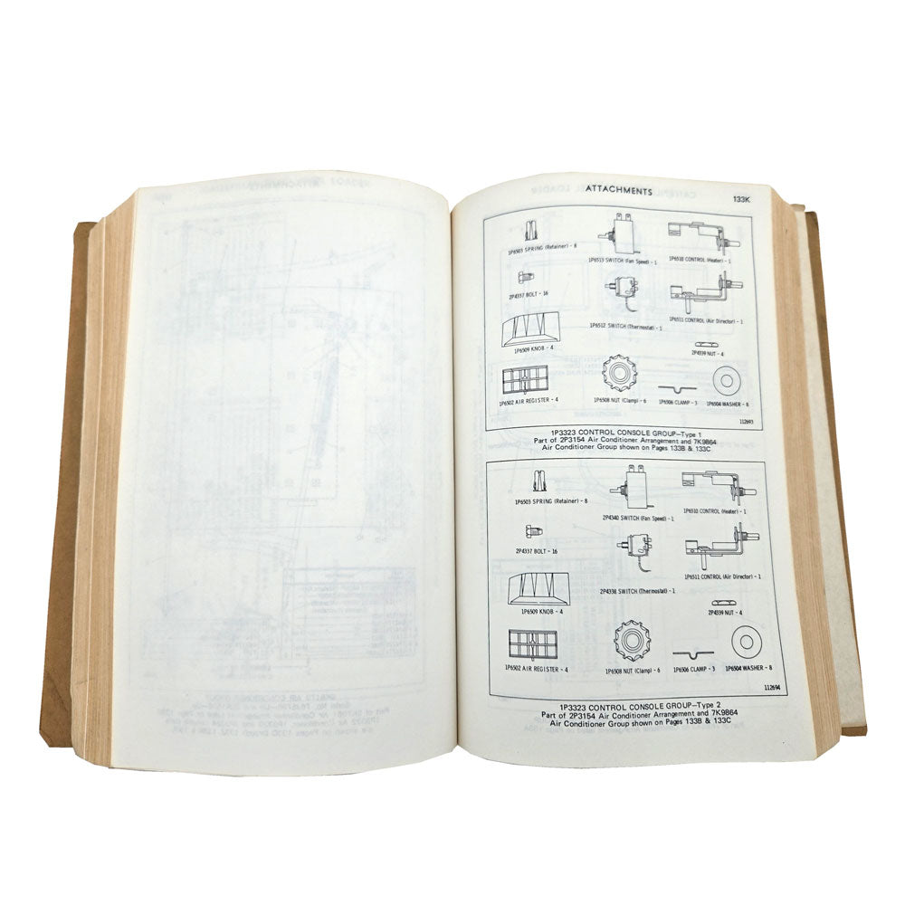 CAT 966C Wheel Loader Parts Manual