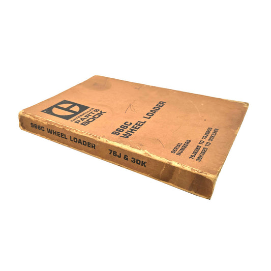 CAT 966C Wheel Loader Parts Manual