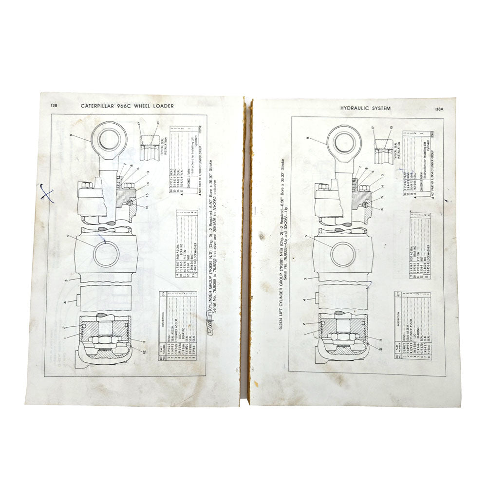 CAT 950 Wheel Loader Parts Manual