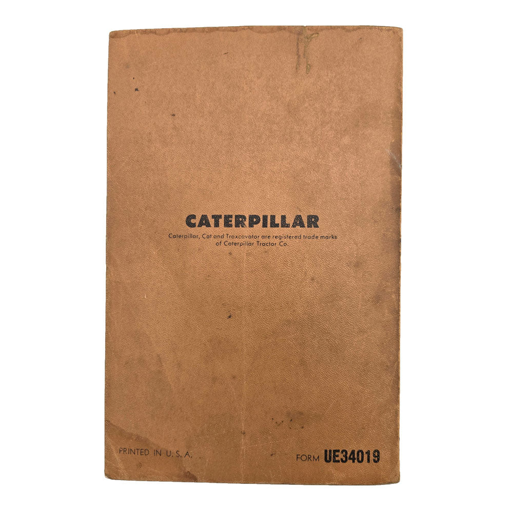 CAT Caterpillar D320 Engine Parts Book Manual