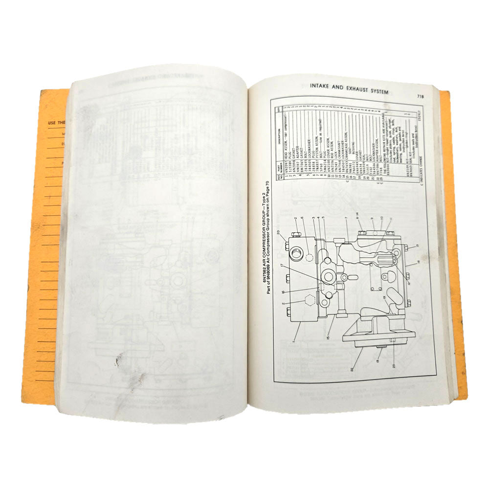CAT Caterpillar 3306 Engine Parts Book Manual 76R2779-UP | SEBP1202