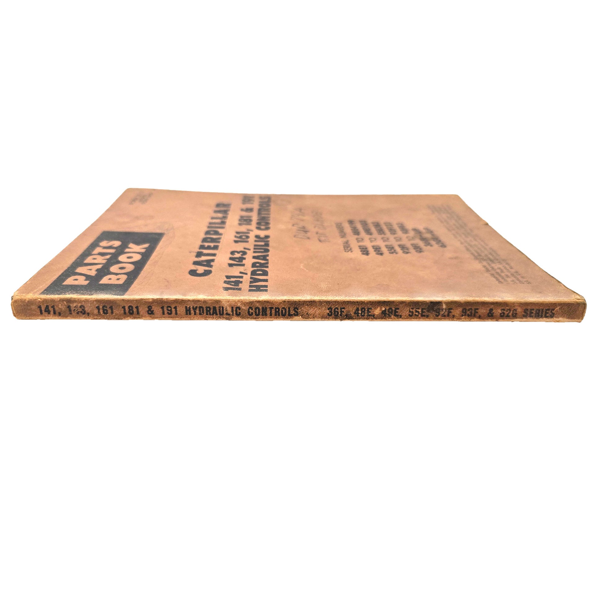 Cat Caterpillar 141, 143, 161, 181, 191 Parts Manual Book 