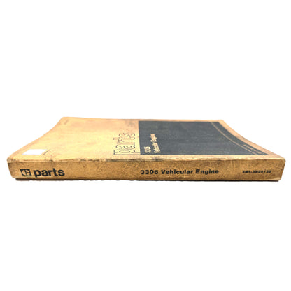 Cat Caterpillar 3306 Engine 3N1-3N24132 Parts Book Manual