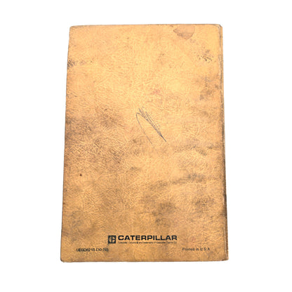 Cat Caterpillar 3306 Engine 3N1-3N24132 Parts Book Manual