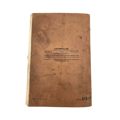 Cat Caterpillar D337 Engine 22B1-22B861 Parts Book Manual