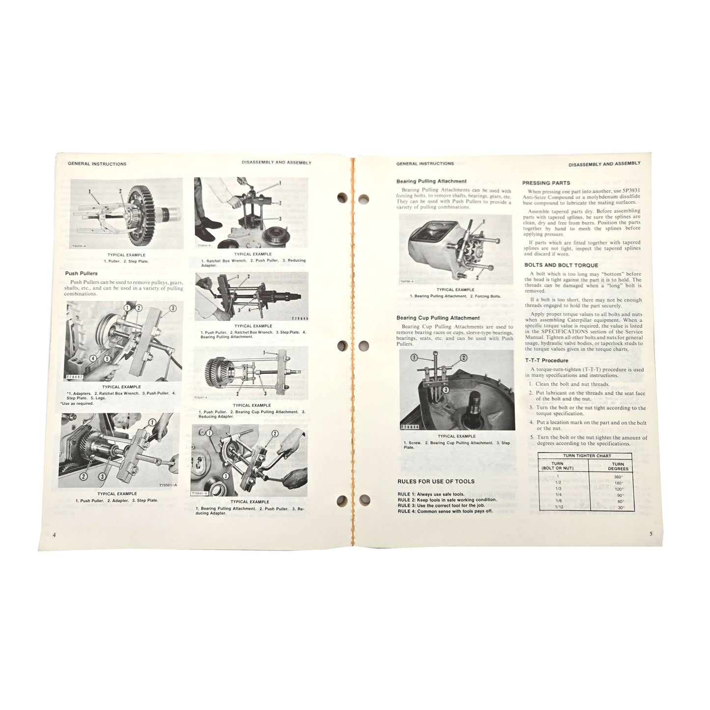 Cat Caterpillar 1140, 1145, 1150, 1160 Diesel Truck Service Book Manual