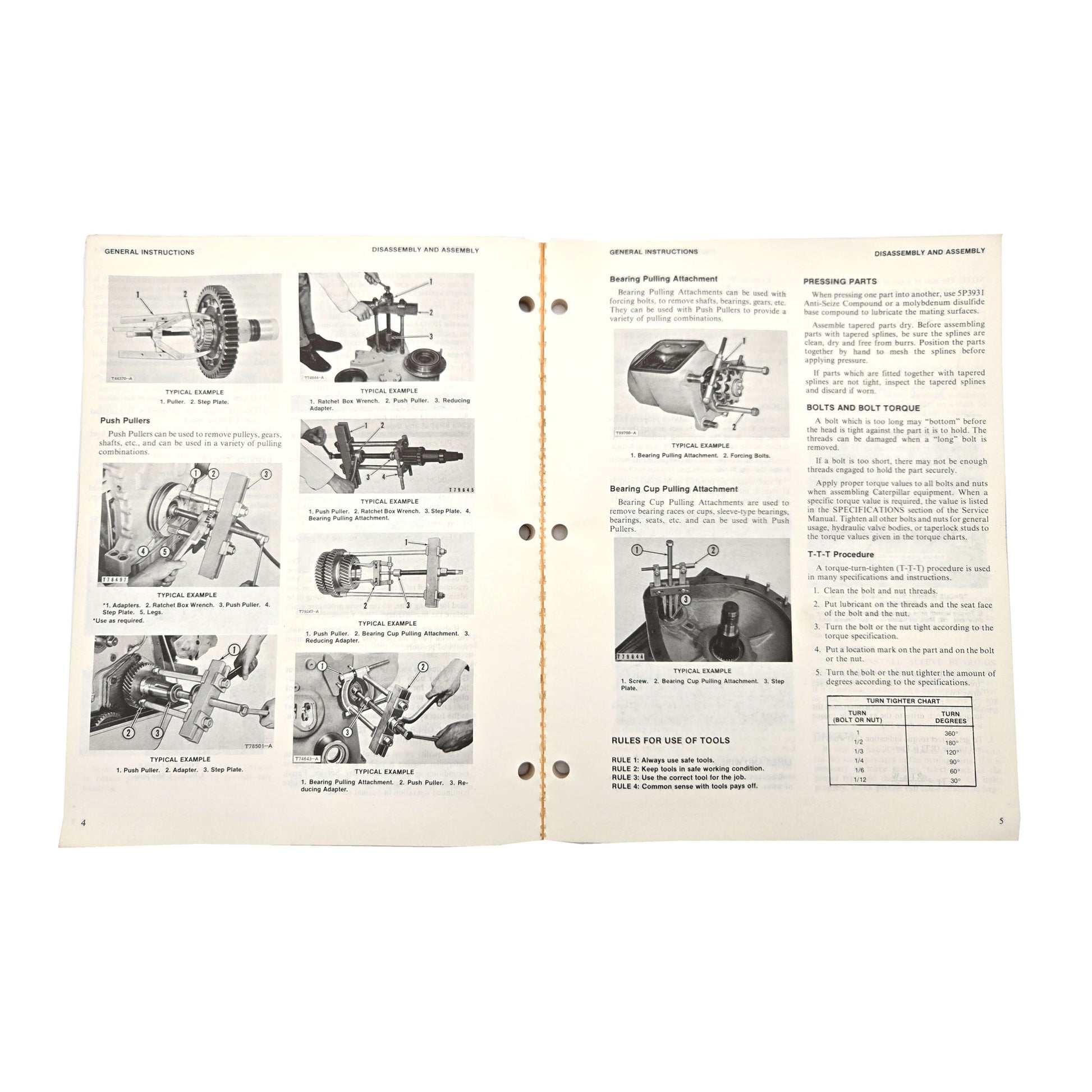 Cat Caterpillar 1140, 1145, 1150, 1160 Diesel Truck Service Book Manual