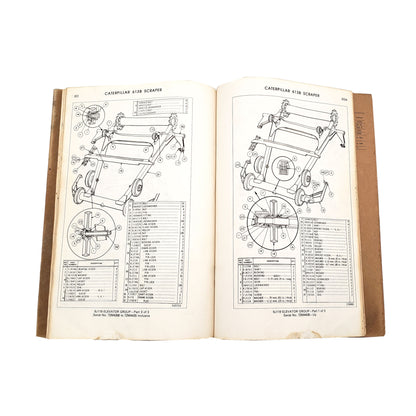 Cat Caterpillar 613B Parts Book Manual 72M4268-UP