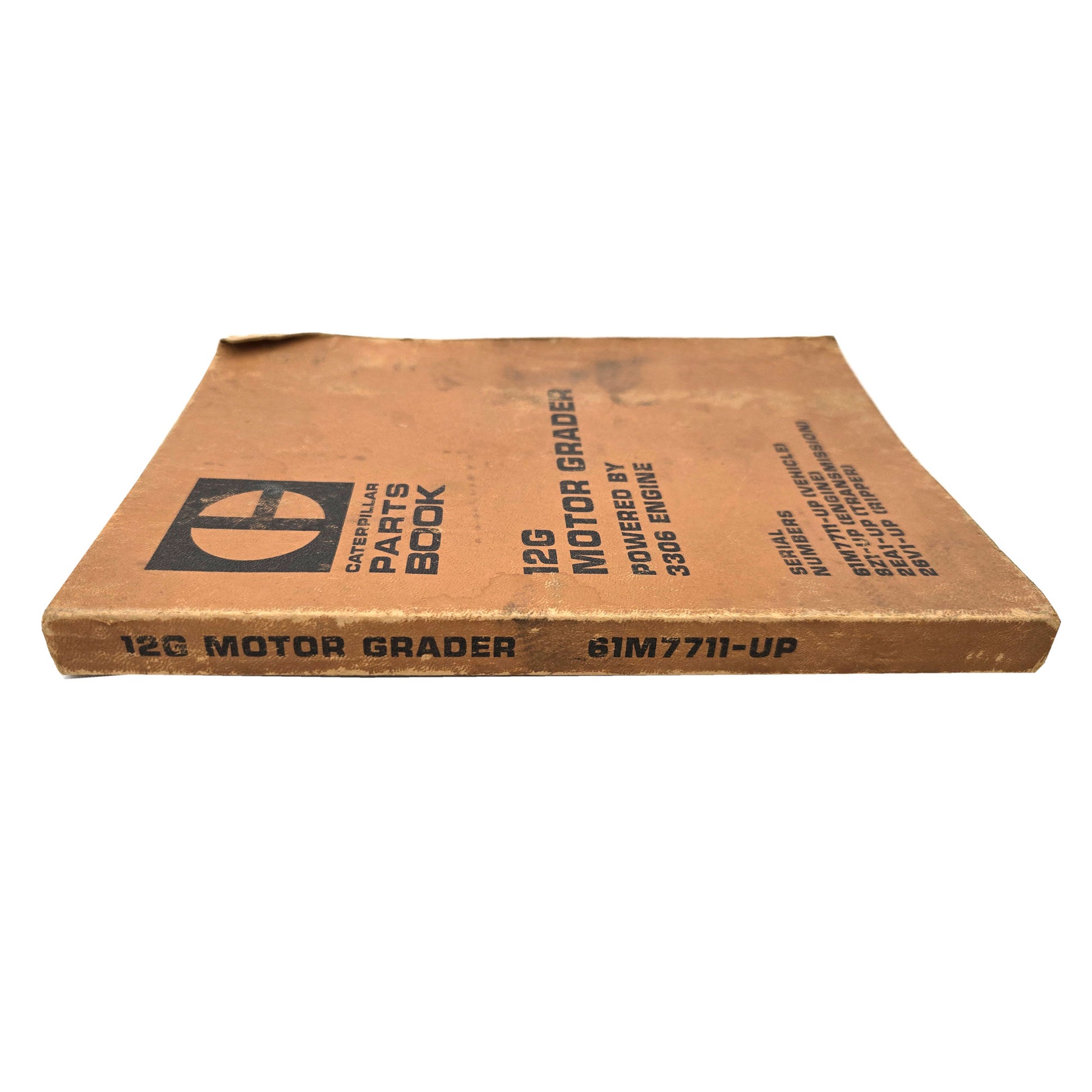 Cat Caterpillar 12G Motor Grader Parts Manual Book