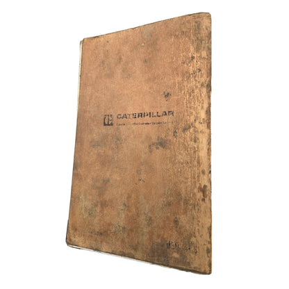 Cat Caterpillar D8 Tractor Power Drive Parts Manual