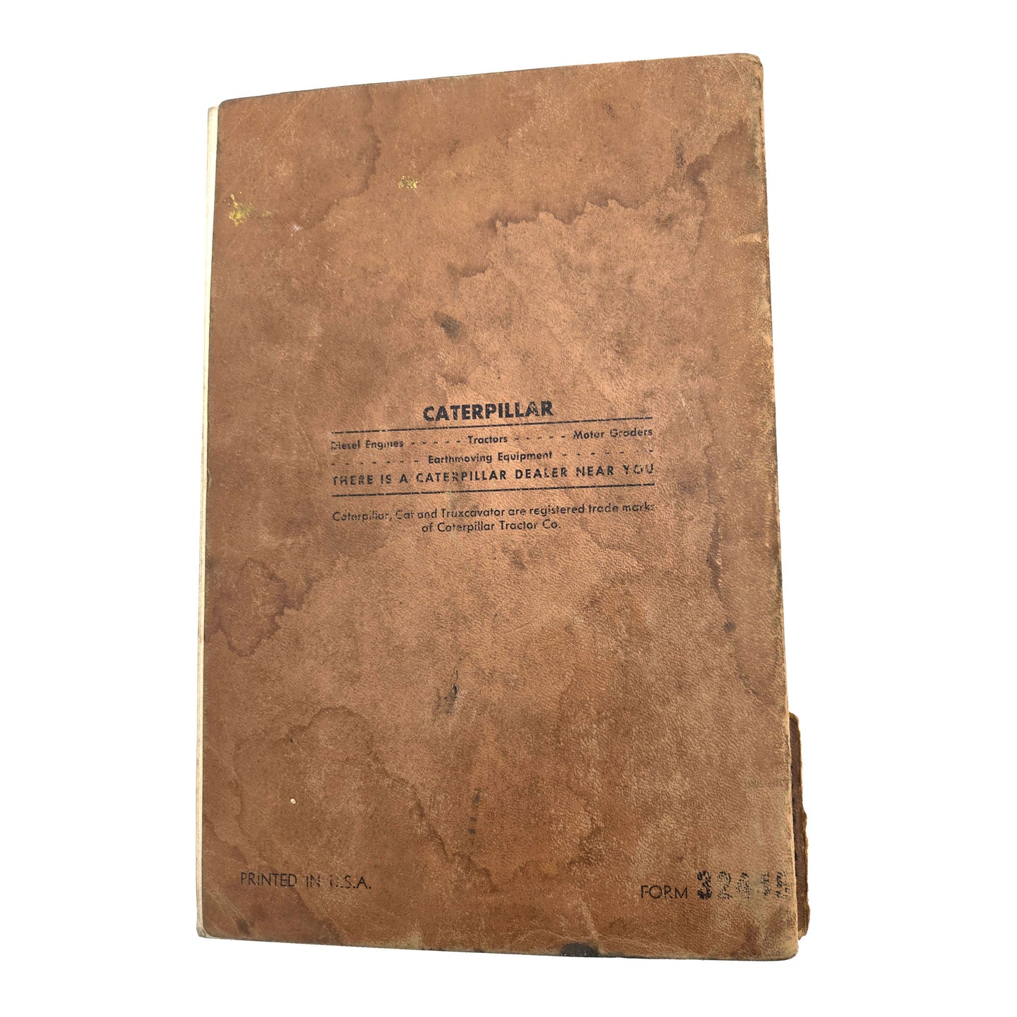 Cat Caterpillar D8 Tractor Direct Drive Parts Manual