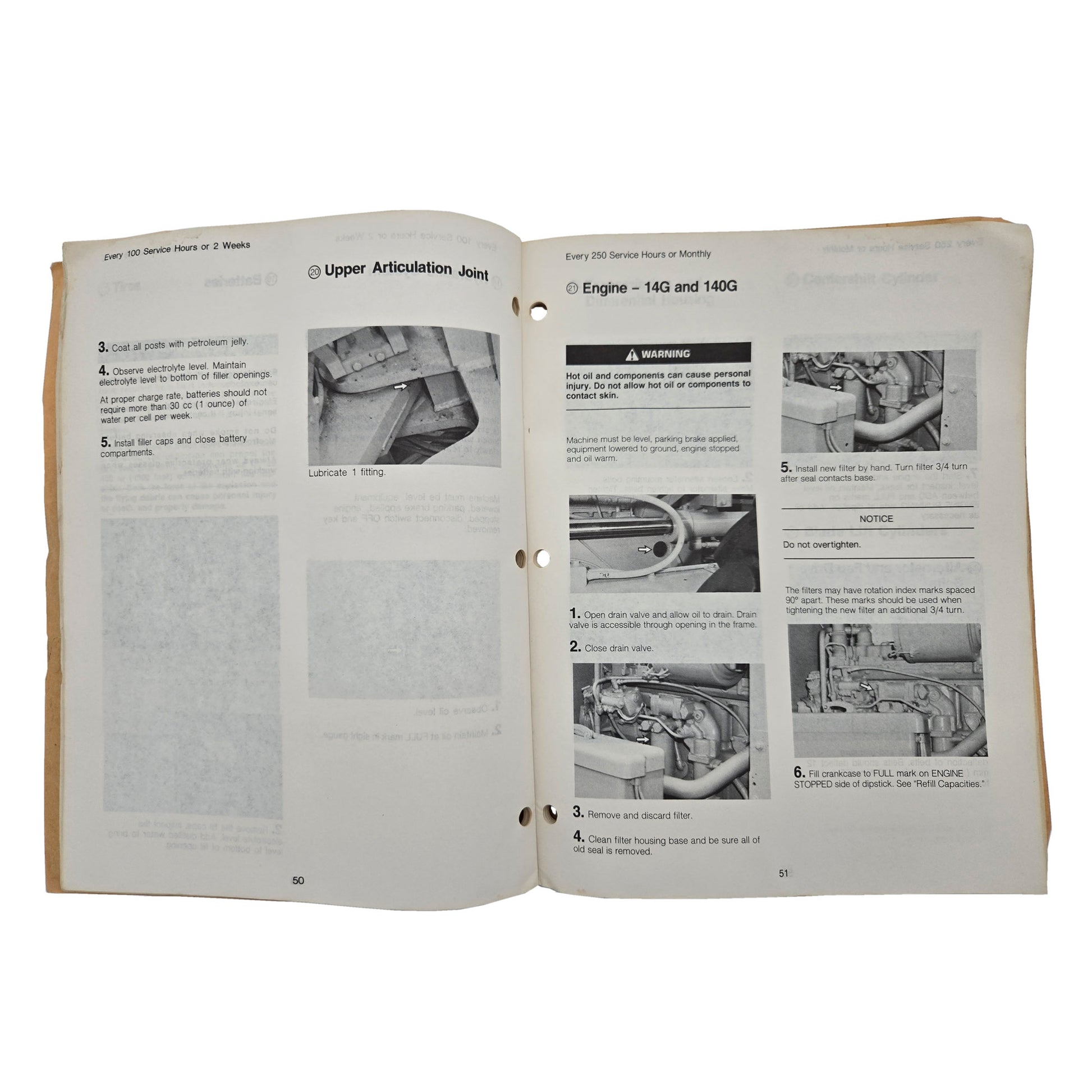 Cat Caterpillar 12G 14G 140G Motor Grader Maintenance Manual
