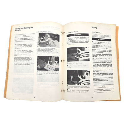 Cat Caterpillar Series G Motor Graders Operation Manual