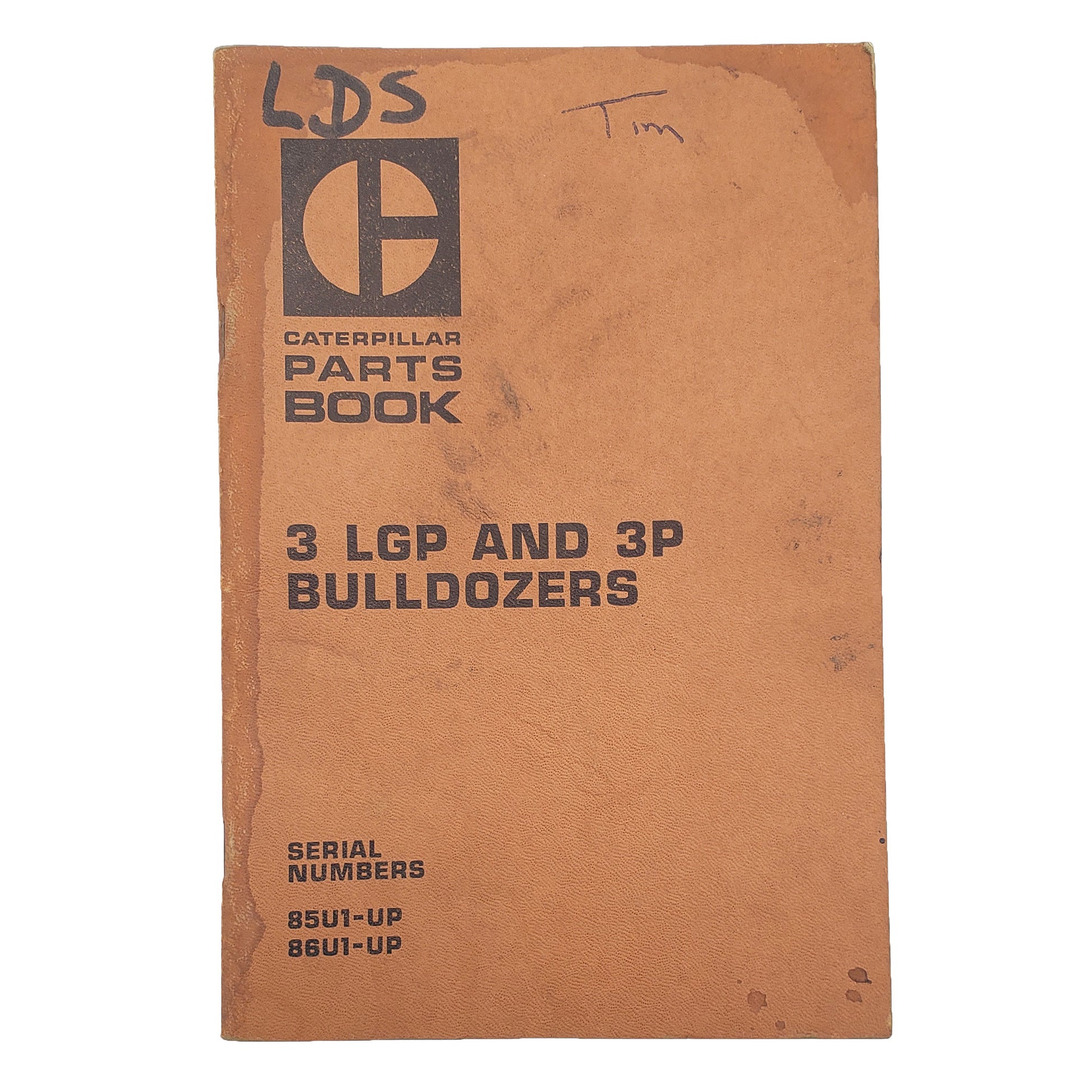 Cat Caterpillar 3 LGP and 3P Bulldozer Parts Manual Catalog