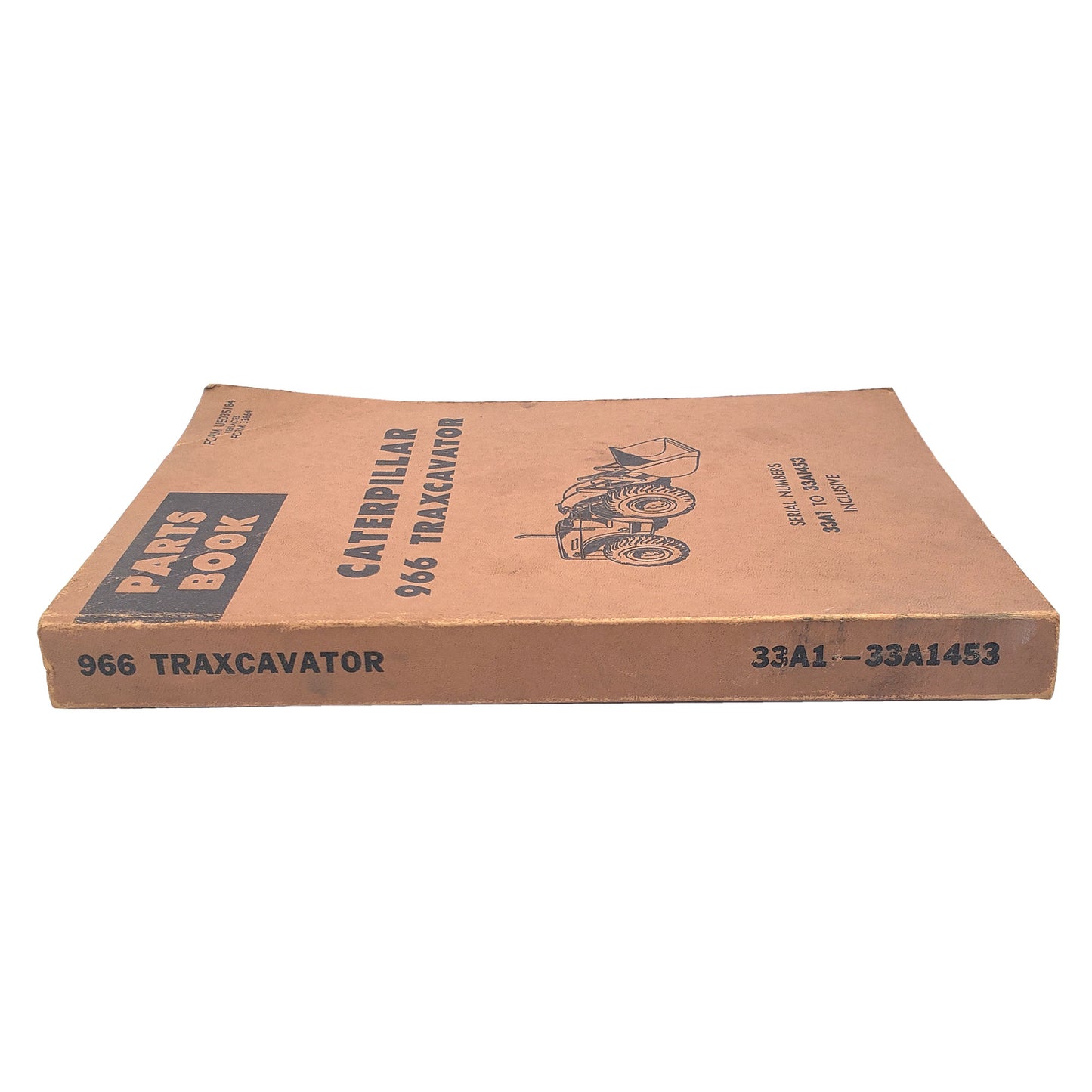 Cat Caterpillar 966 Traxcavator 33A1-33A1453 Parts Manual Catalog
