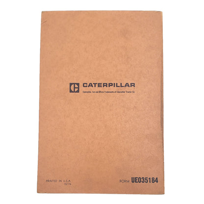 Cat Caterpillar 966 Traxcavator 33A1-33A1453 Parts Manual Catalog