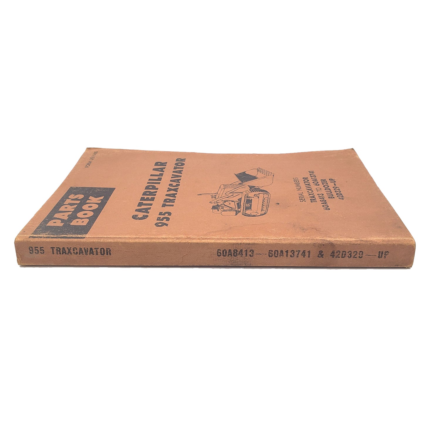 Cat Caterpillar 955 Traxcavator 60A8413-60A13741 42D329-Up Parts Book Catalog