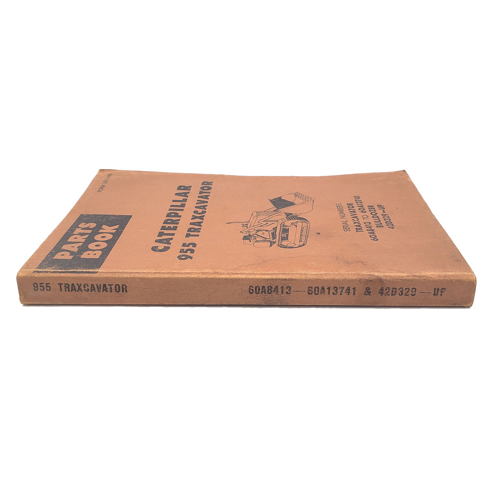 Cat Caterpillar 955 Traxcavator 60A8413-60A13741 42D329-Up Parts Book Catalog